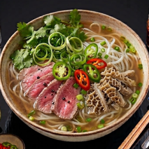 Phở tái, sách [S10]