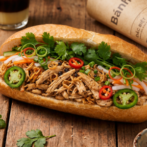 Bánh Mì Gà Xé [Shredded Chicken] (B7)