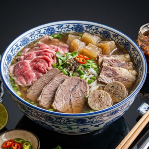 Phở tái, nạm, gầu, gân, bò [S2]
