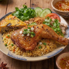 Cơm chiên đùi gà (Fried Chicken Leg/Drumstick (1/4) w/ Fried Rice) | Required more time to cook