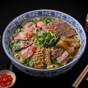 Phở tái, nạm, gầu, gân, sách [S6]