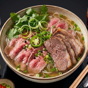 Phở tái, gầu [S8]