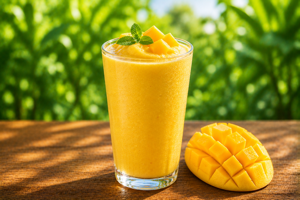 Real fruit smoothies